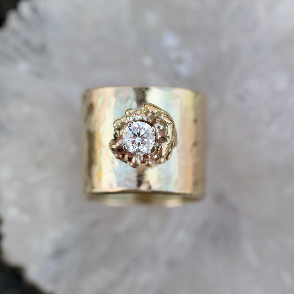 8R Vine Goddess RIng