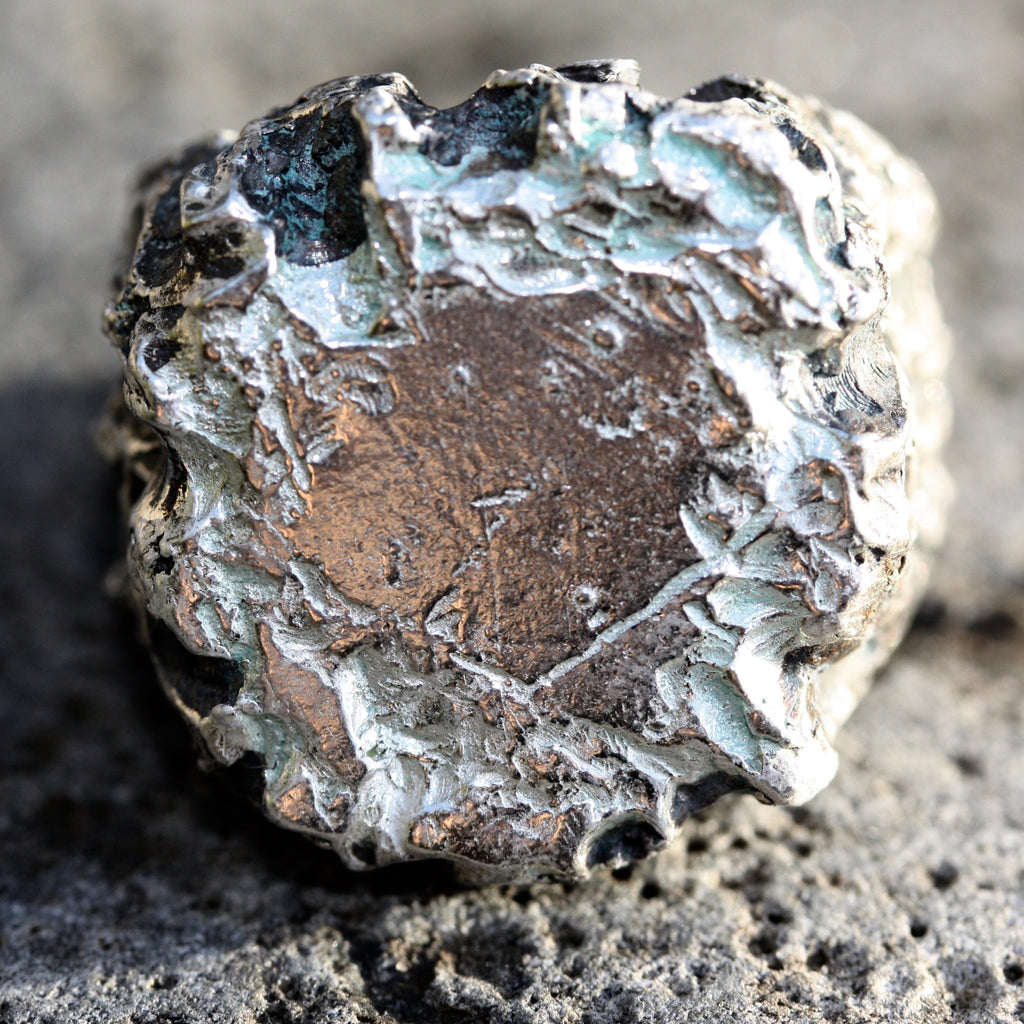 My Darling Bark Signet Ring