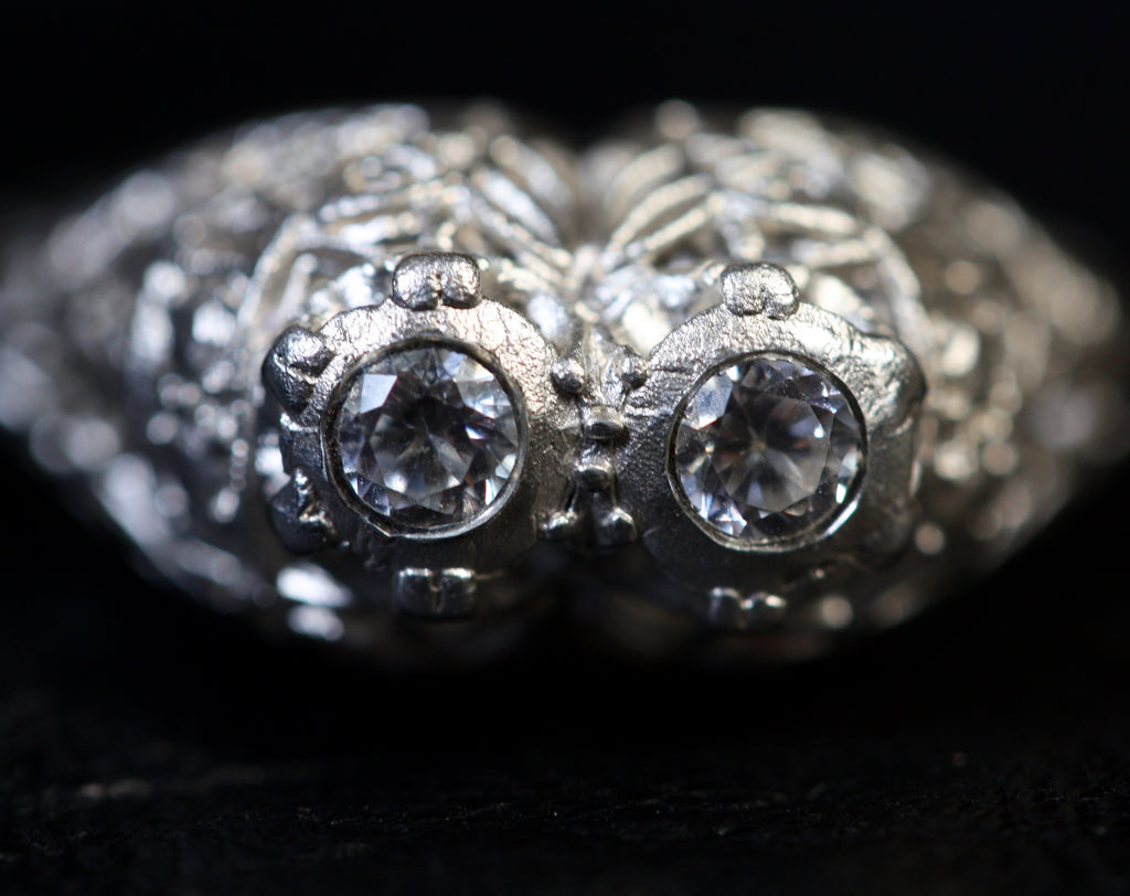 1 A Miss Silver Bygone Ring Size L SALE