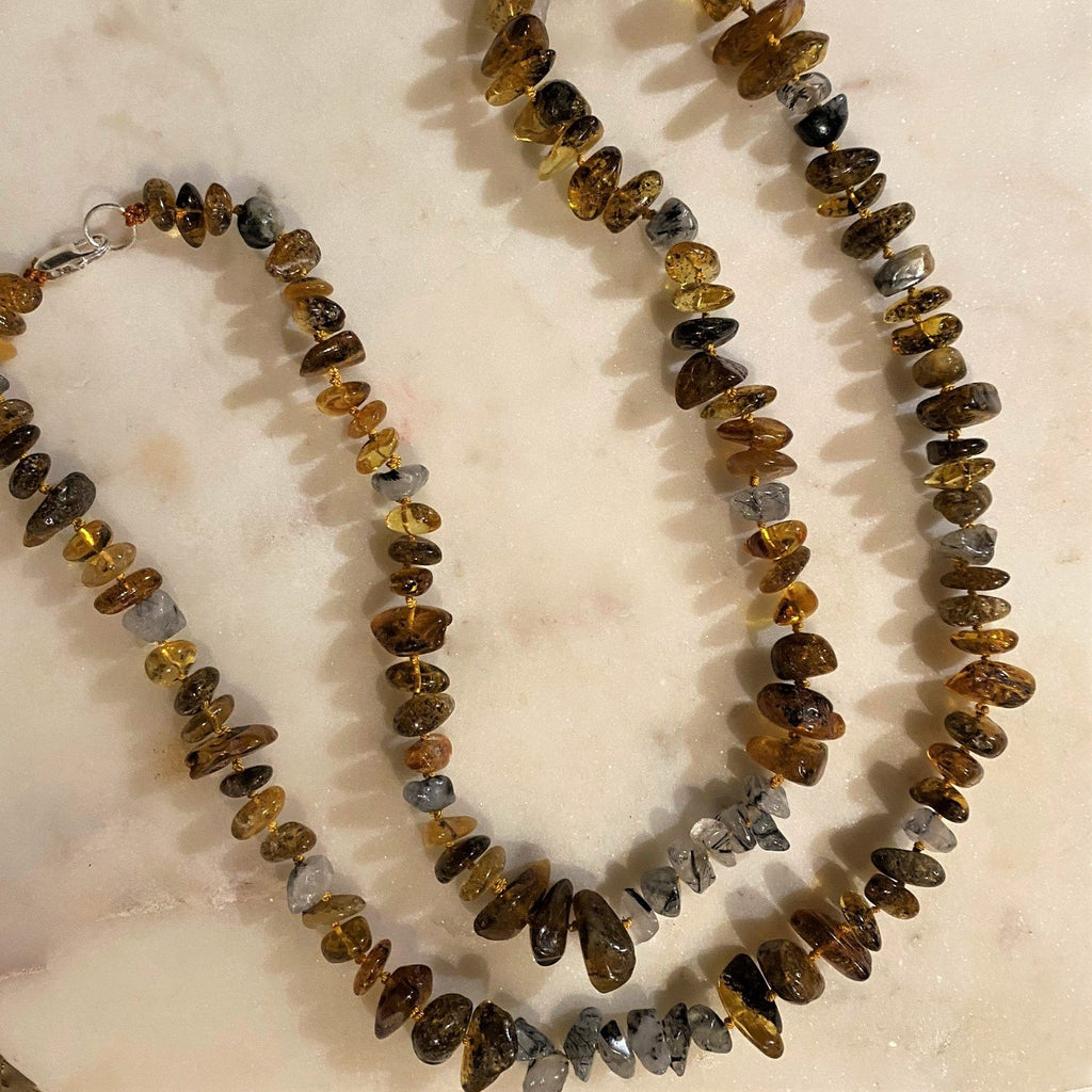 Liquid sun of the trees necklaces - Number 5
