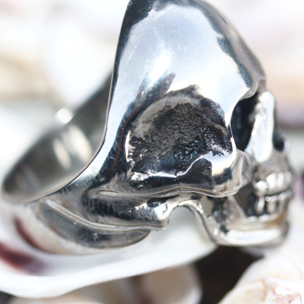My MR BIG Hearted Skull Ring