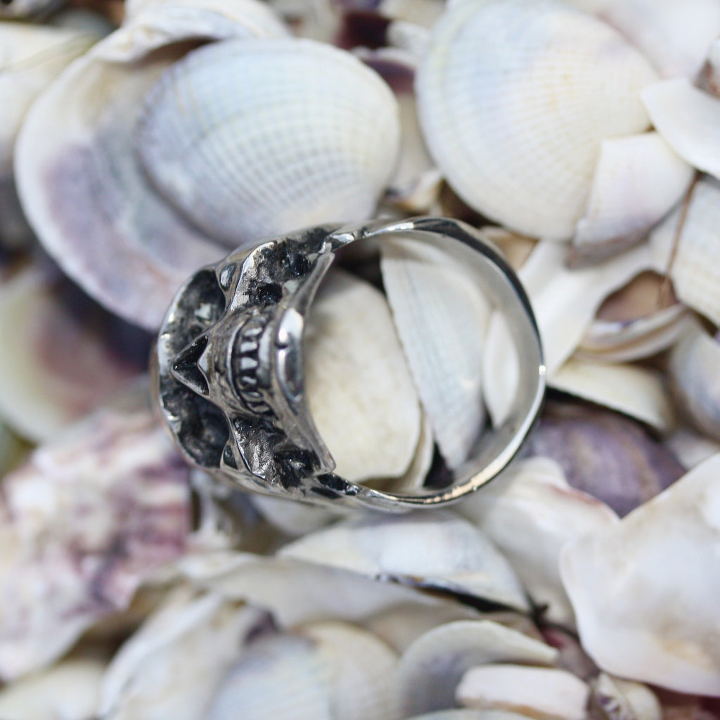 My MR BIG Hearted Skull Ring