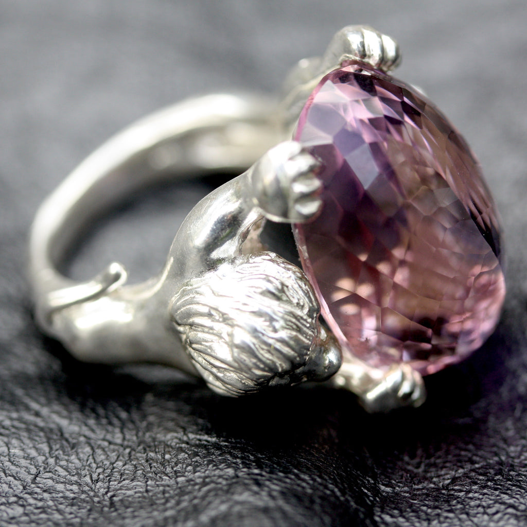 Lion Hope Ring with Ametrine