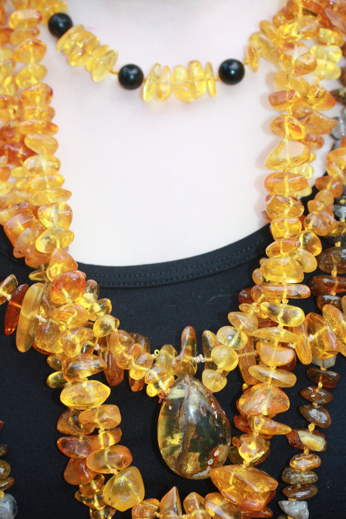 Liquid sun of the trees necklaces - Number 4