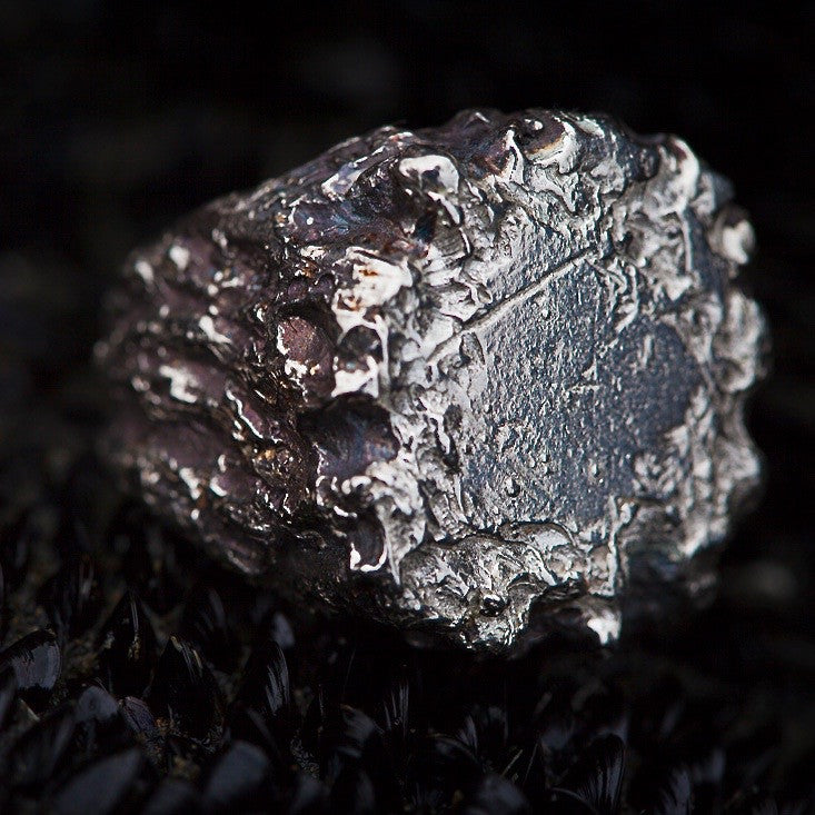 My Darling Bark Signet Ring