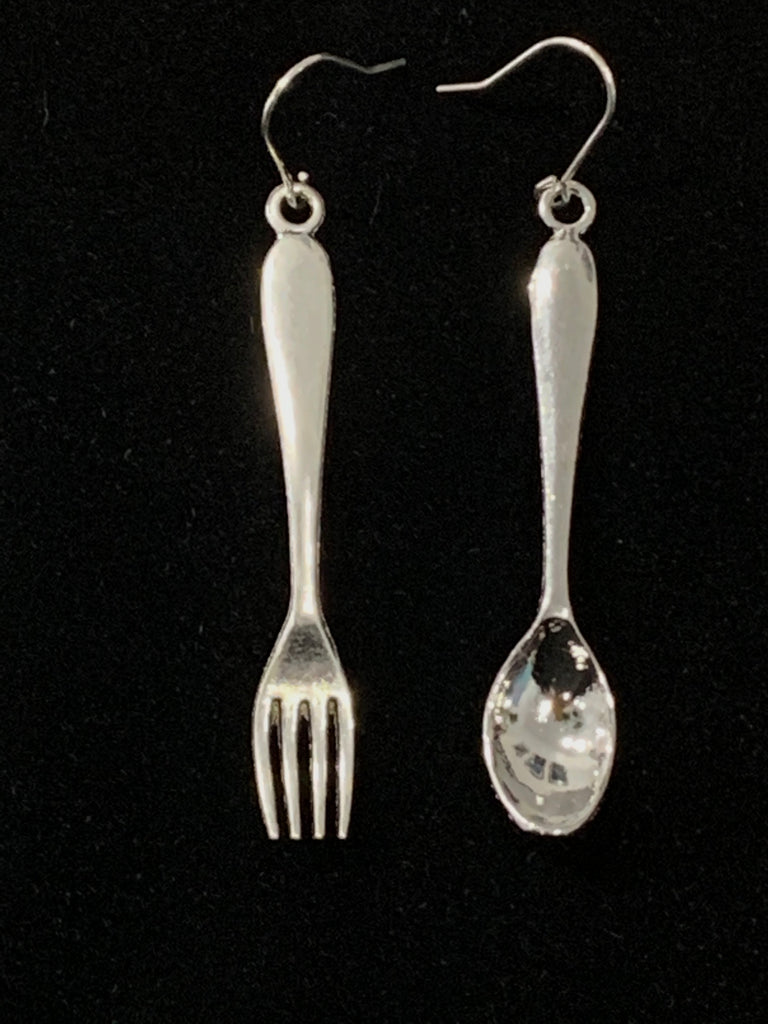 Spoon and Fork earrings - SALE