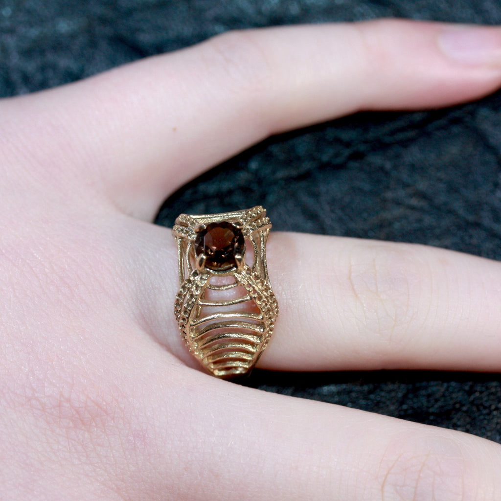 A GOLDEN ANDROMEDA ADVENTURE RING