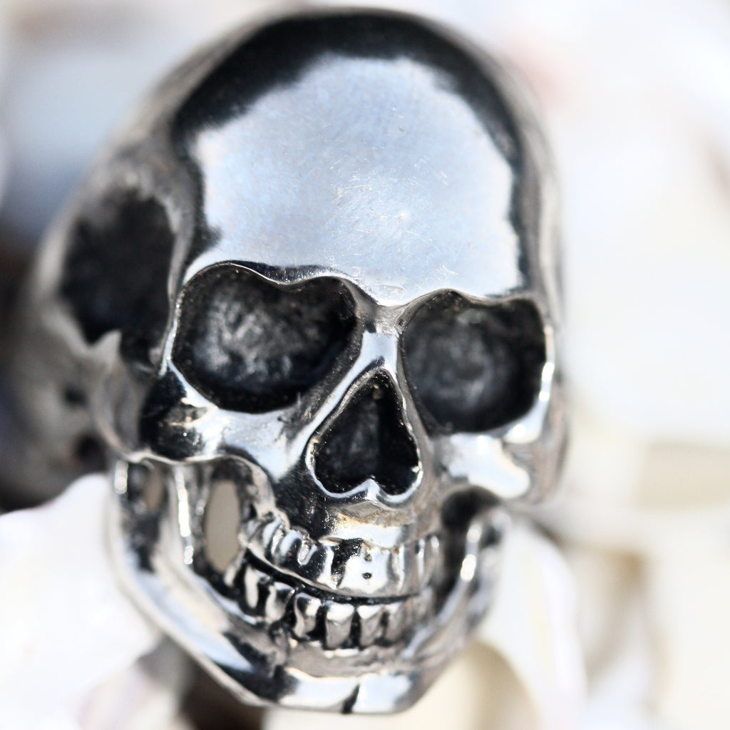 My MR BIG Hearted Skull Ring
