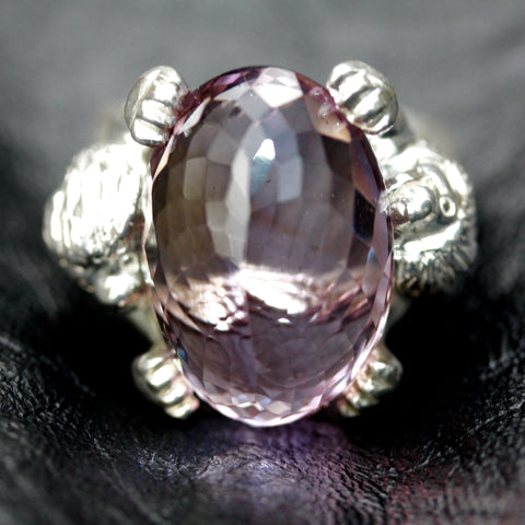 Lion Hope Ring with Ametrine