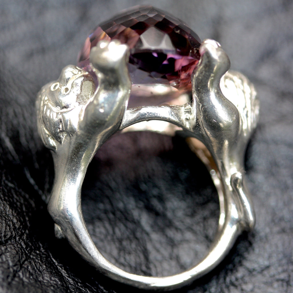 Lion Hope Ring with Ametrine