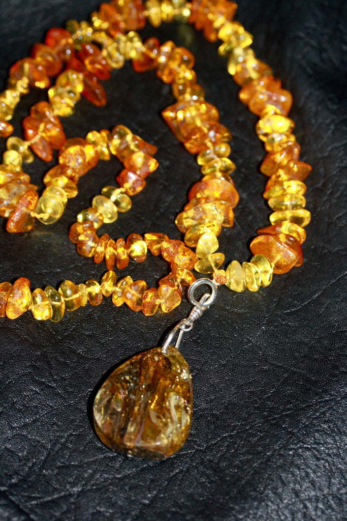 Liquid sun of the trees necklaces - Number 1