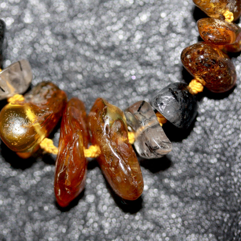 Liquid sun of the trees necklaces - Number 5